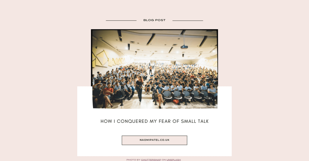 How I conquered my fear of small&nbsp;talk